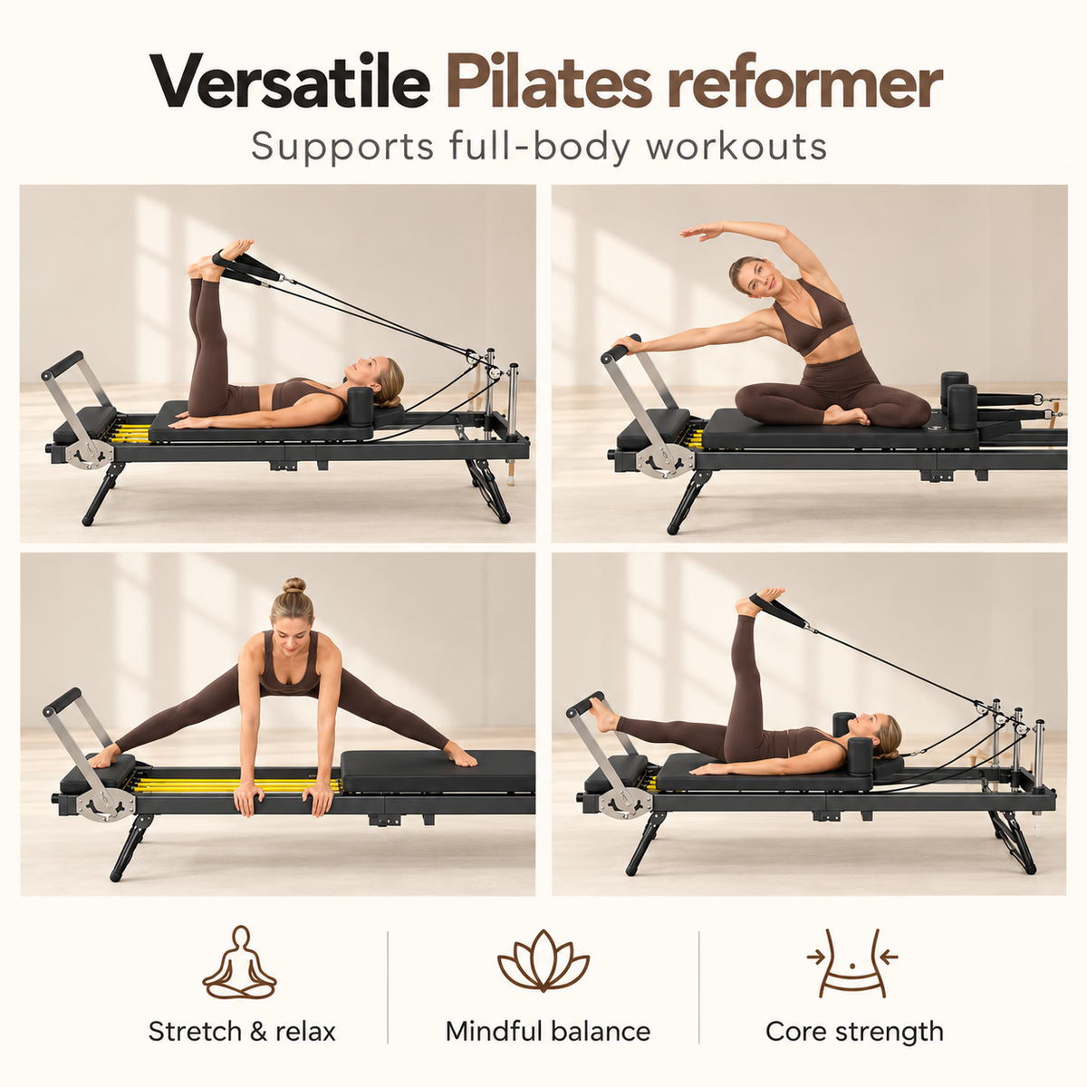 GoodForm™ Home Pilates Reformer
