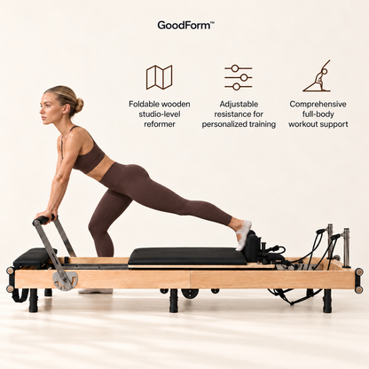 GoodForm™ Wooden Studio Pilates Reformer