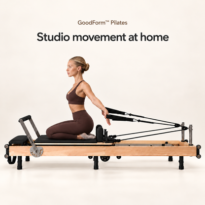 GoodForm™ Wooden Studio Pilates Reformer