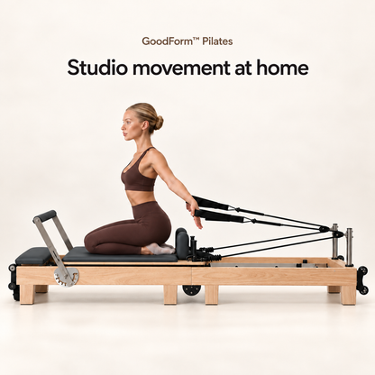 GoodForm™ Wooden Studio Pilates Reformer