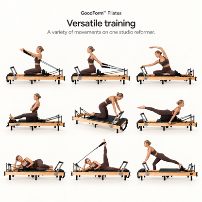 GoodForm™ Wooden Studio Pilates Reformer