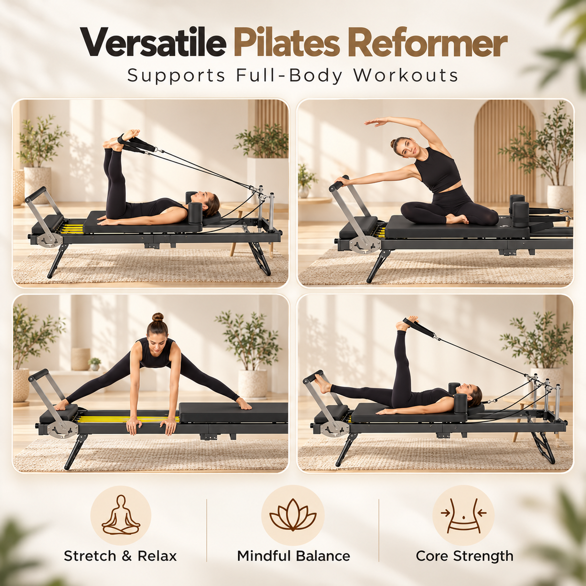 GoodForm™ Home Pilates Reformer
