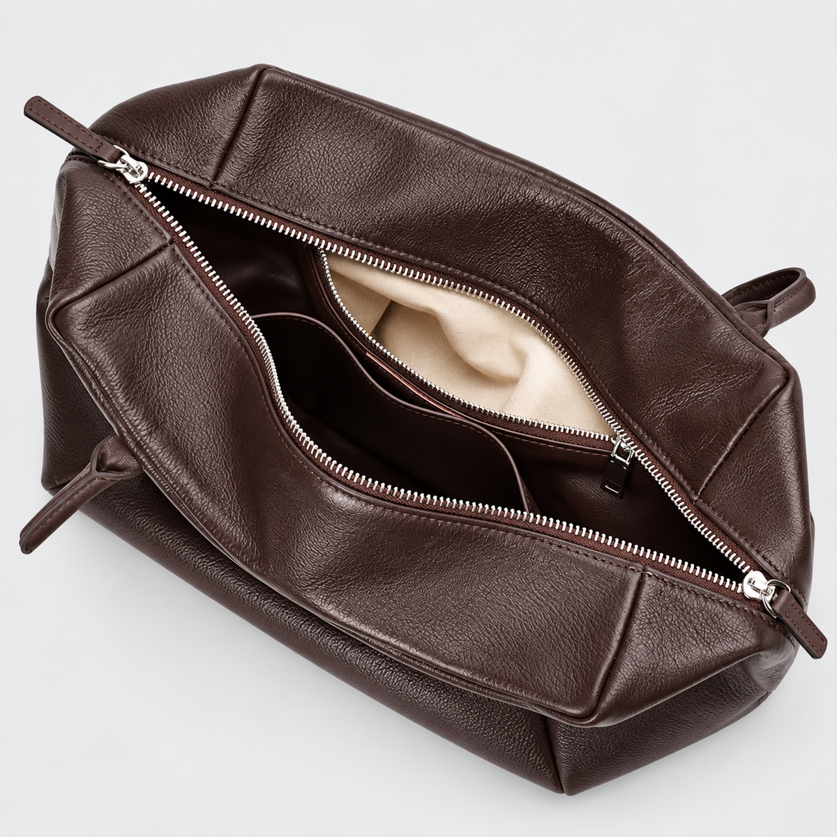 Virelle Leather Tote Bag