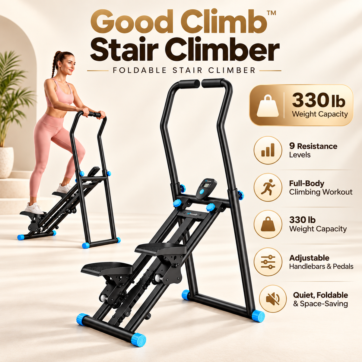 GoodClimb™ Foldable Stair Climber