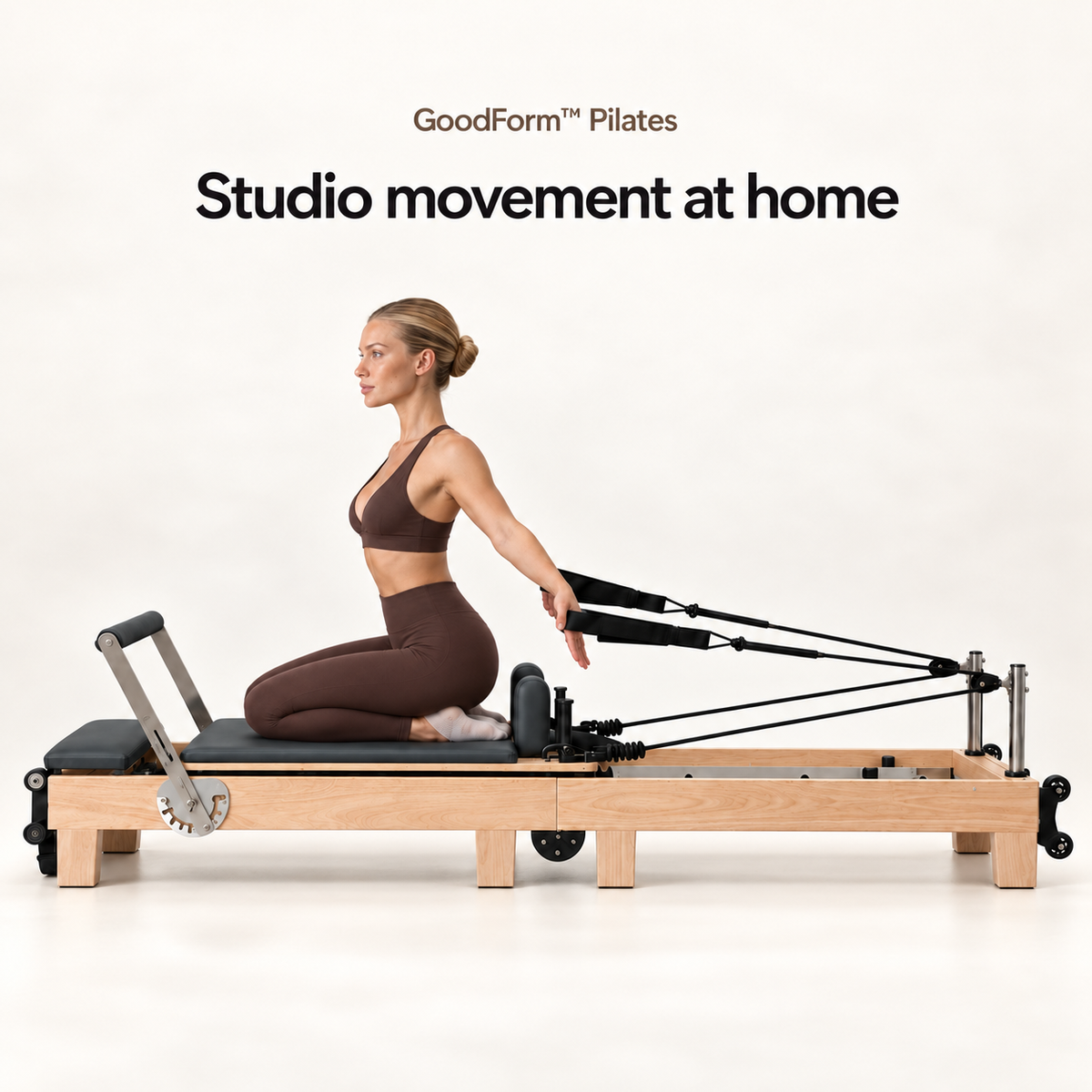 GoodForm™ Wooden Studio Pilates Reformer