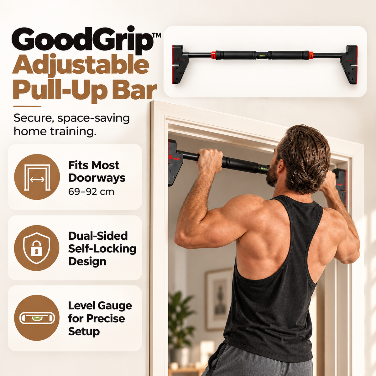 GoodGrip™ Adjustable Pull-Up Bar