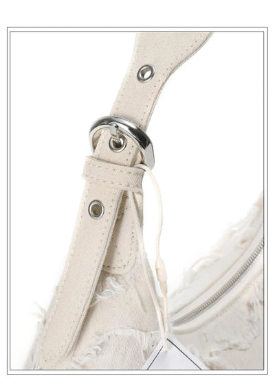 Trendy Patchwork Canvas Underarm Bag Retro Women's Clutch Bag Designer Handbag Luxury Shoulder Bags For Women Bolsa De Hombro