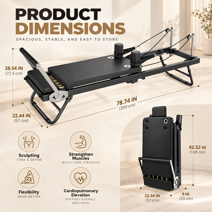 GoodForm™ Home Pilates Reformer