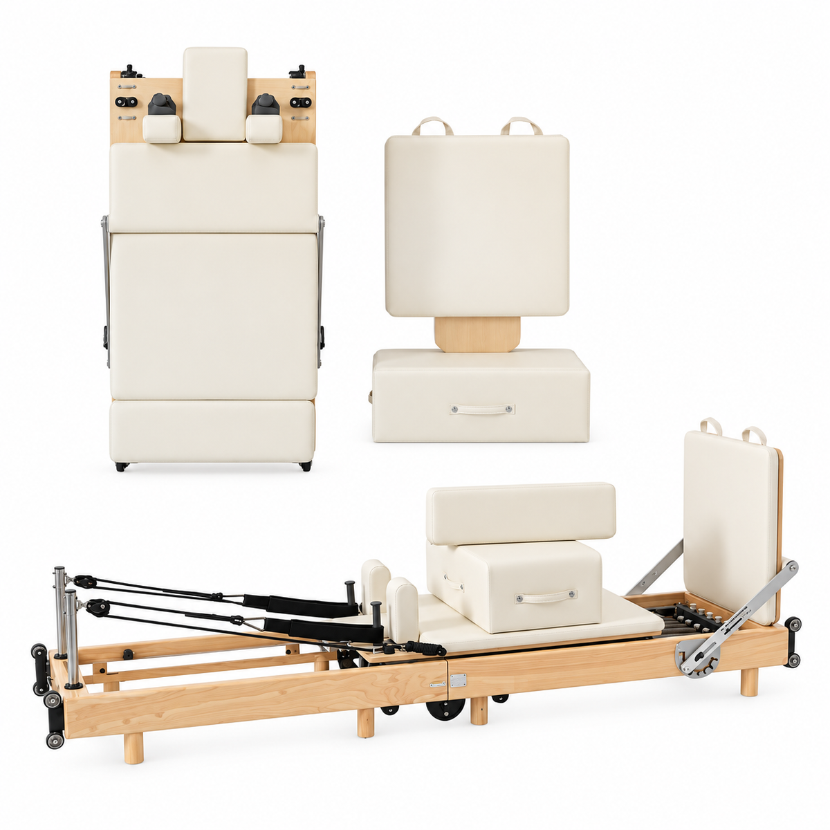 GoodForm™ Wooden Studio Pilates Reformer