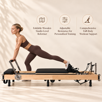 GoodForm™ Wooden Studio Pilates Reformer