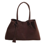 Amara Suede Shoulder Bag