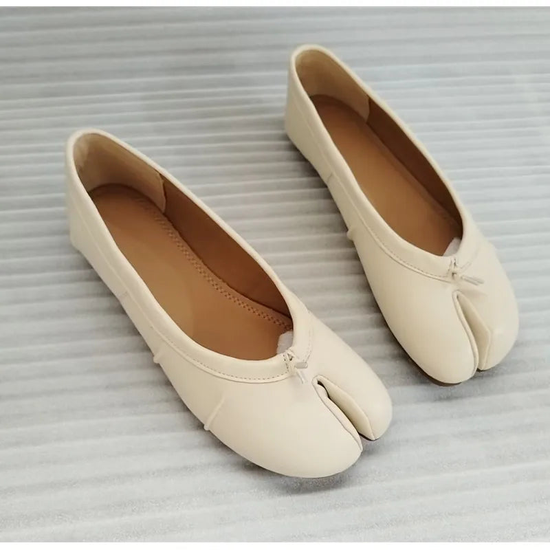 Mirelle Split-Toe Ballet Flats