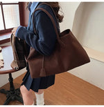 Amara Suede Shoulder Bag