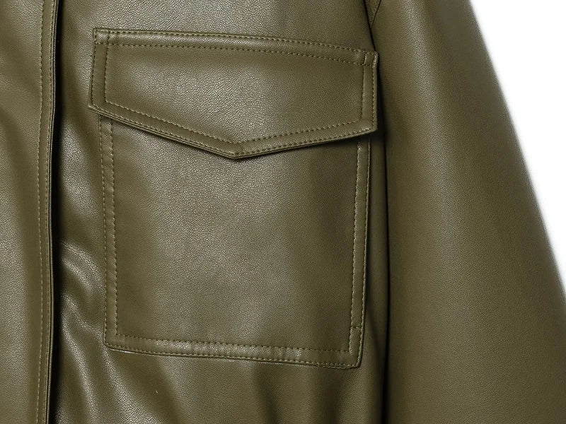 Arden Cropped Moto Jacket