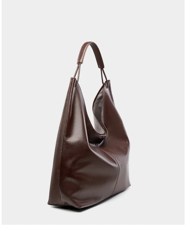 Noemi Leather Hobo Bag