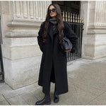 Evelyn Belted Long Coat