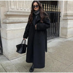 Evelyn Belted Long Coat