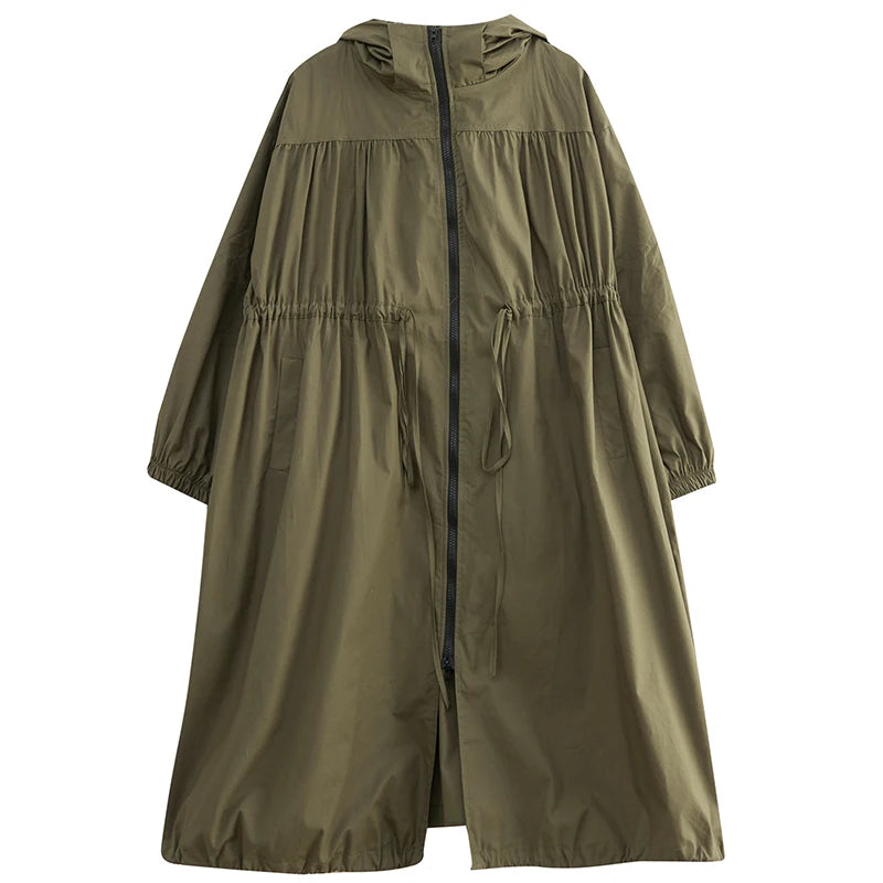 Maren Hooded Utility Coat
