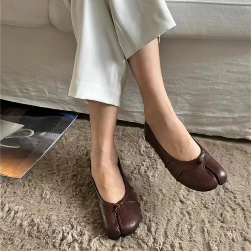Mirelle Split-Toe Ballet Flats