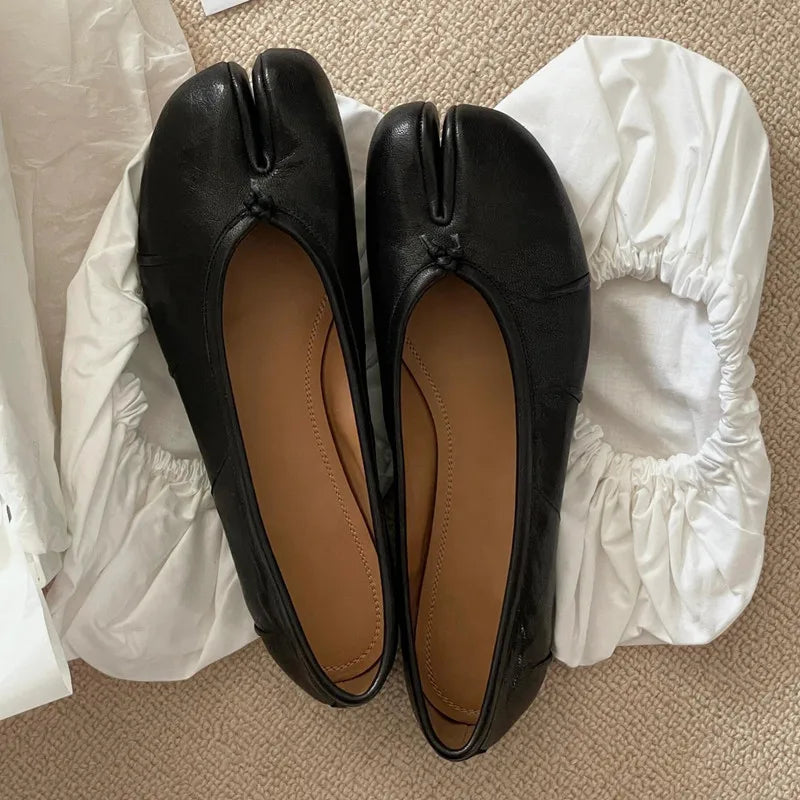 Mirelle Split-Toe Ballet Flats