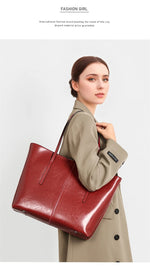Sutton Leather Tote