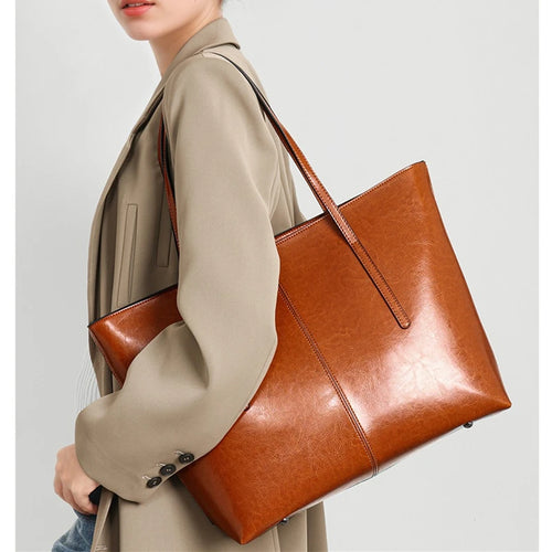 Sutton Leather Tote