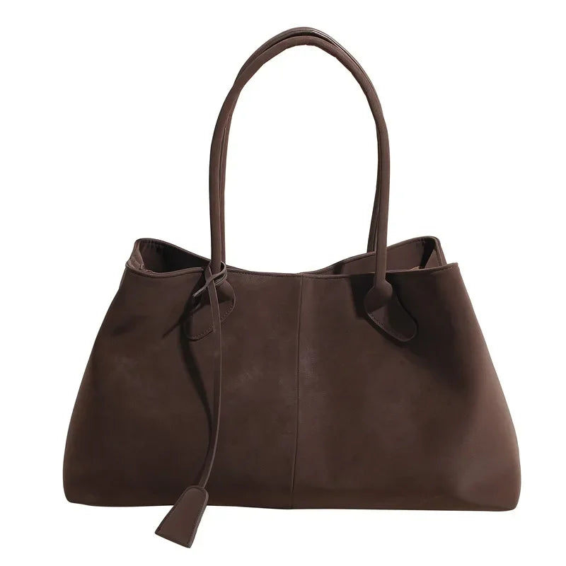 Amara Suede Shoulder Bag