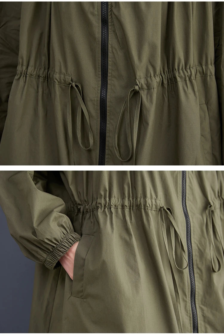Maren Hooded Utility Coat