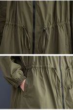 Maren Hooded Utility Coat
