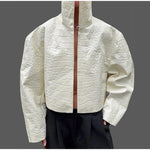 Sienna Croc-Embossed Jacket
