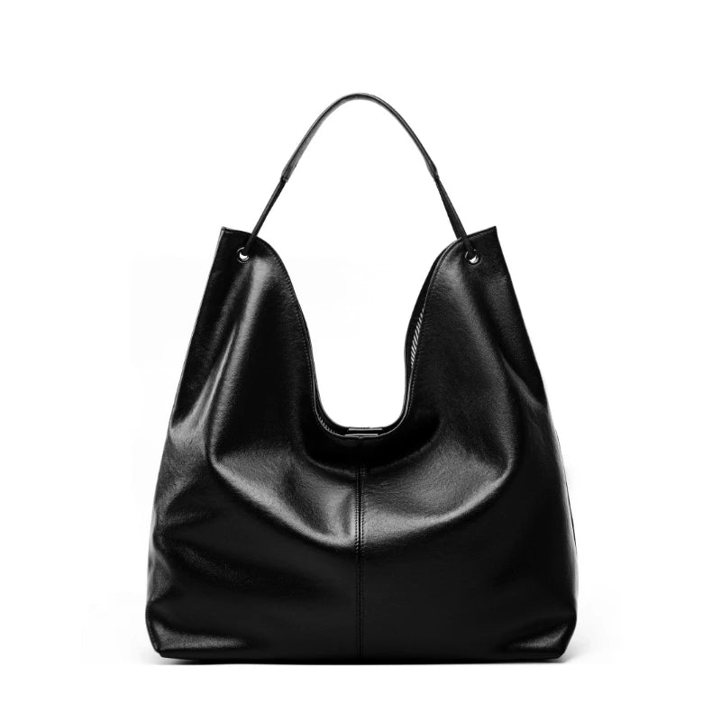 Noemi Leather Hobo Bag