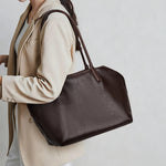 Virelle Leather Tote Bag