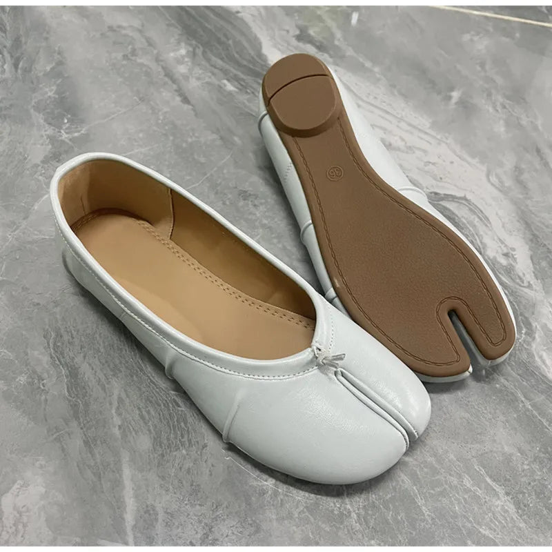 Mirelle Split-Toe Ballet Flats