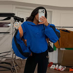 Colorblock Cropped Windbreaker