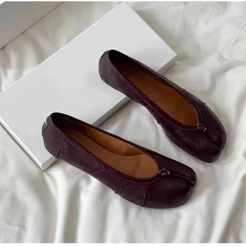Mirelle Split-Toe Ballet Flats