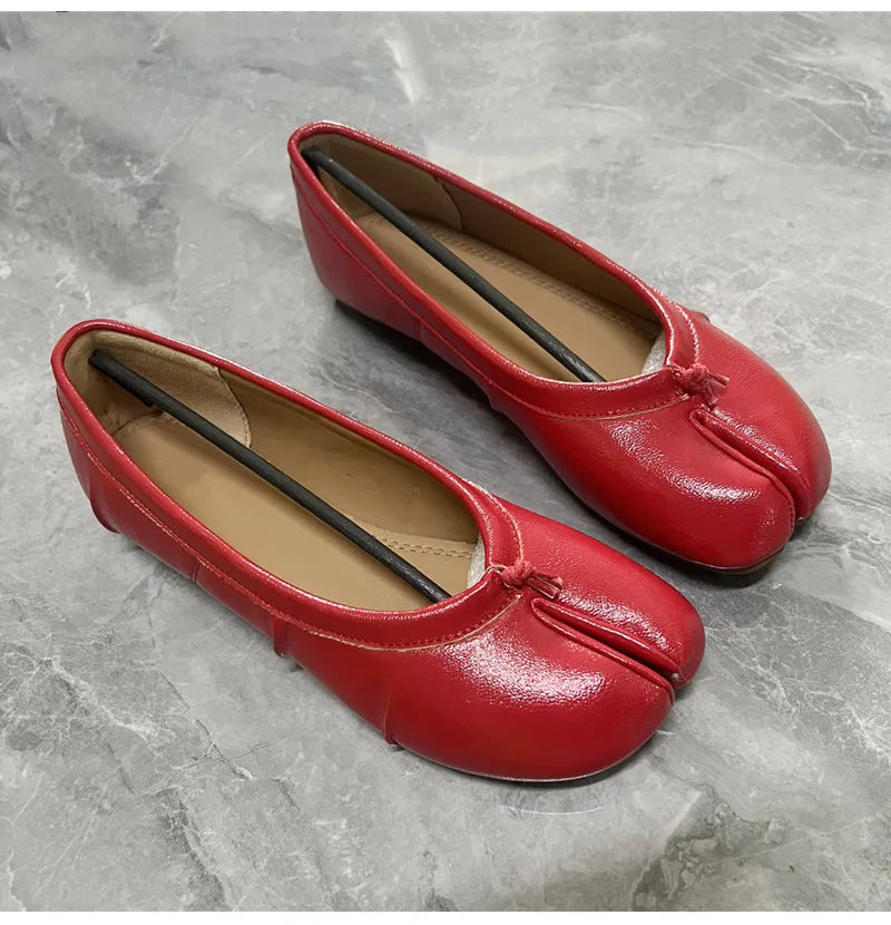Mirelle Split-Toe Ballet Flats