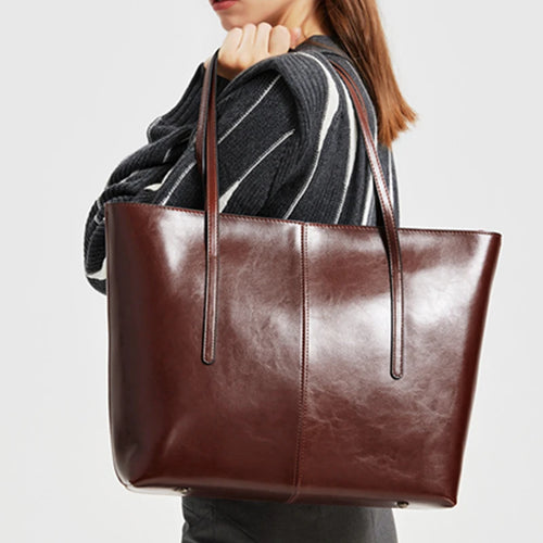 Sutton Leather Tote