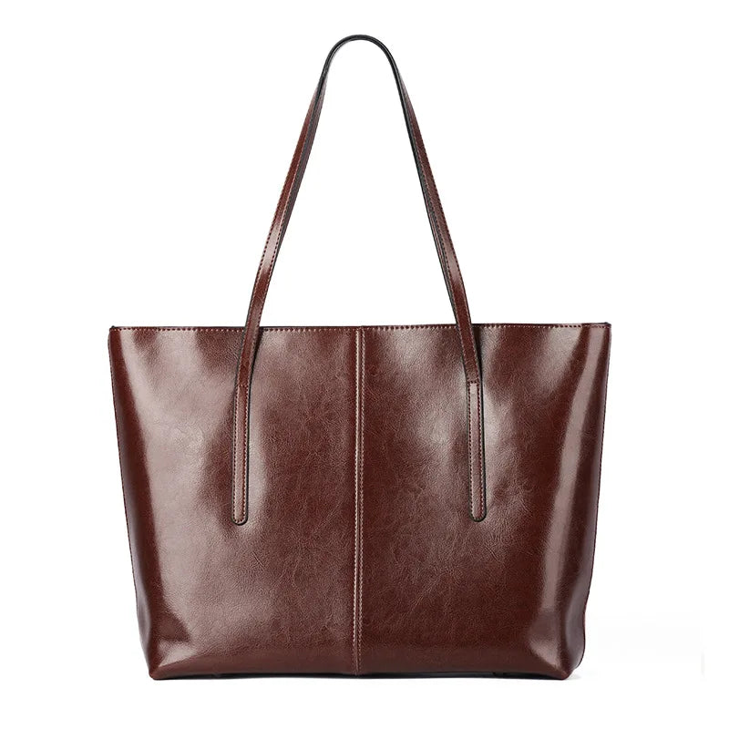 Sutton Leather Tote
