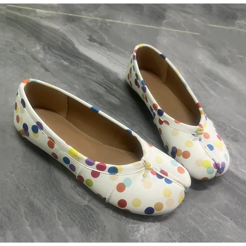 Mirelle Split-Toe Ballet Flats