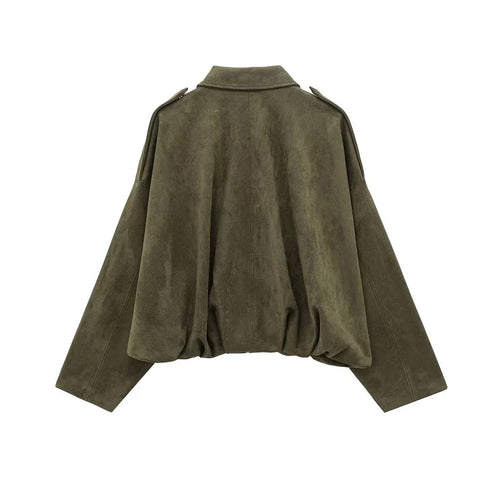 Camille Suede Jacket