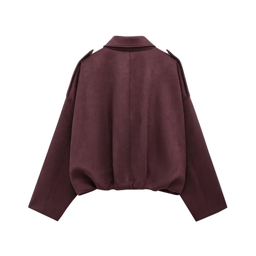 Camille Suede Jacket