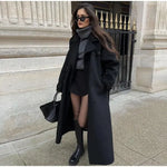 Evelyn Belted Long Coat