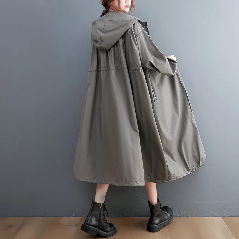 Maren Hooded Utility Coat
