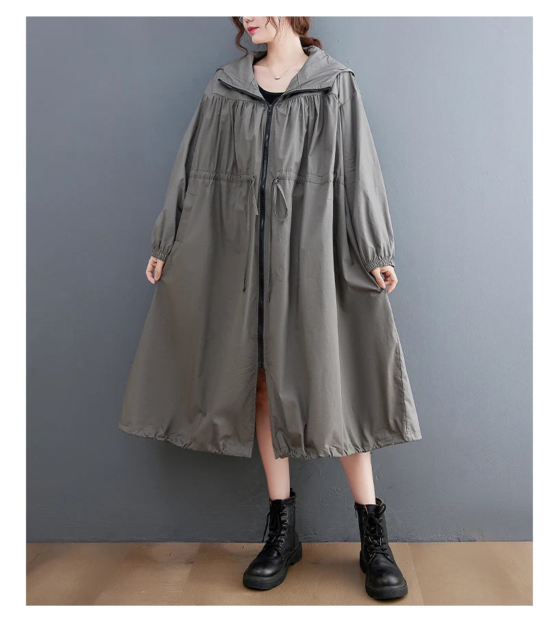 Maren Hooded Utility Coat