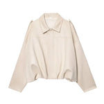 Romy Faux Suede Bomber Jacket