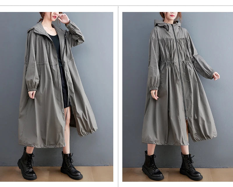 Maren Hooded Utility Coat