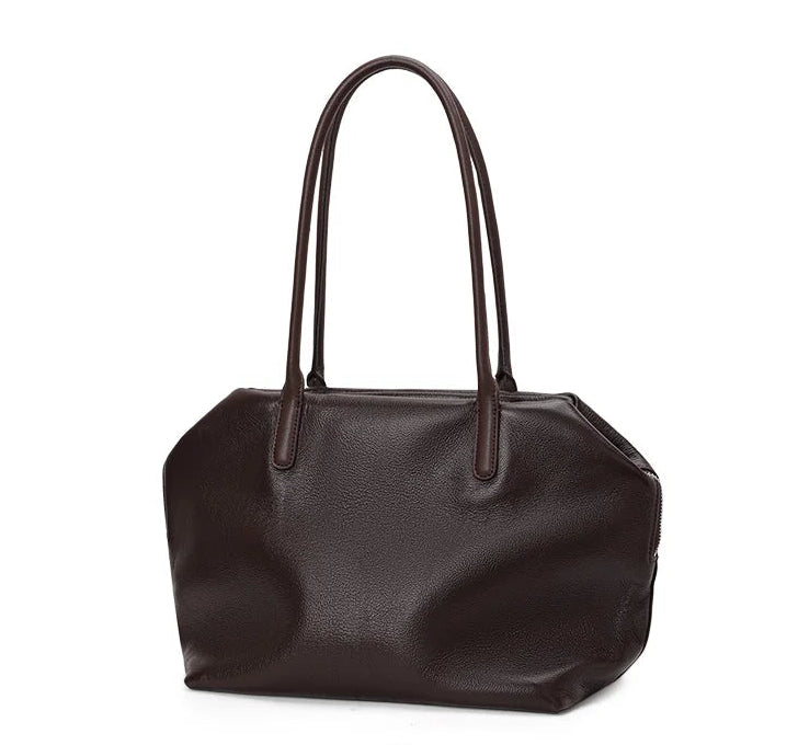 Virelle Leather Tote Bag