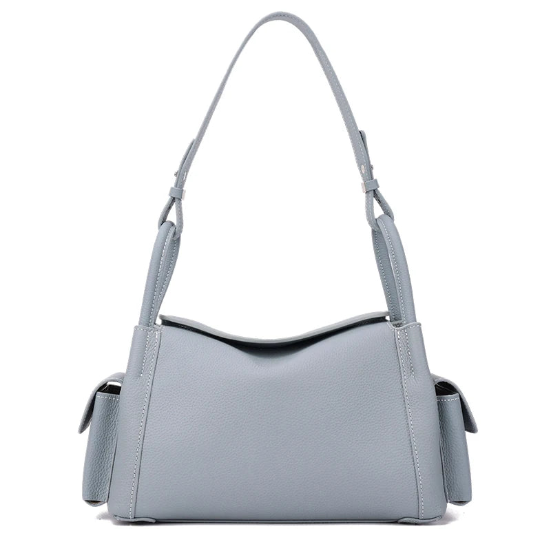 Aveline Leather Shoulder Bag