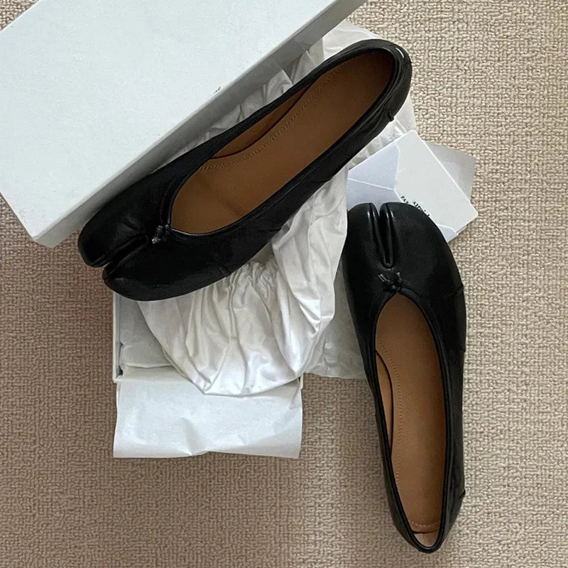 Mirelle Split-Toe Ballet Flats