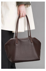 Virelle Leather Tote Bag